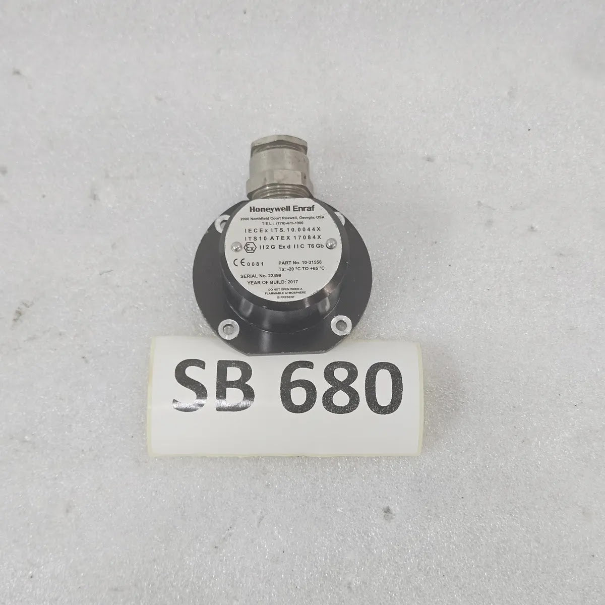 Honeywell Enraf 10-31558 Ex d IIC T6 Gb ATEX IECEx Flameproof Enclosure