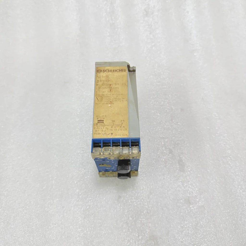 Schleicher SXT12 Timing Relay 18500792 374 121 230-240V Pre-Owned