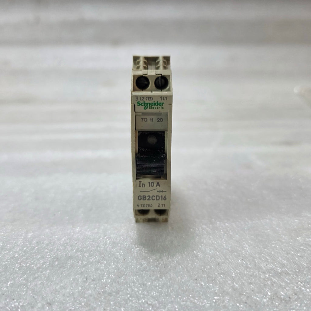 S ELECTRIC TELEMECANIQUE GB2CD16 2P 10A 250V MOTOR CIRCUIT BREAKER