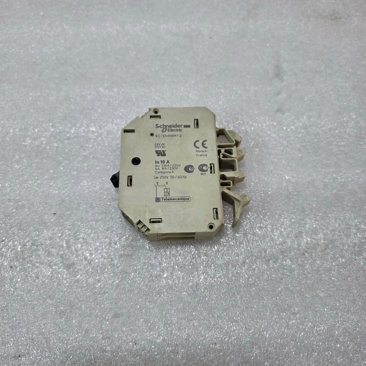 S ELECTRIC TELEMECANIQUE GB2CD16 2P 10A 250V MOTOR CIRCUIT BREAKER