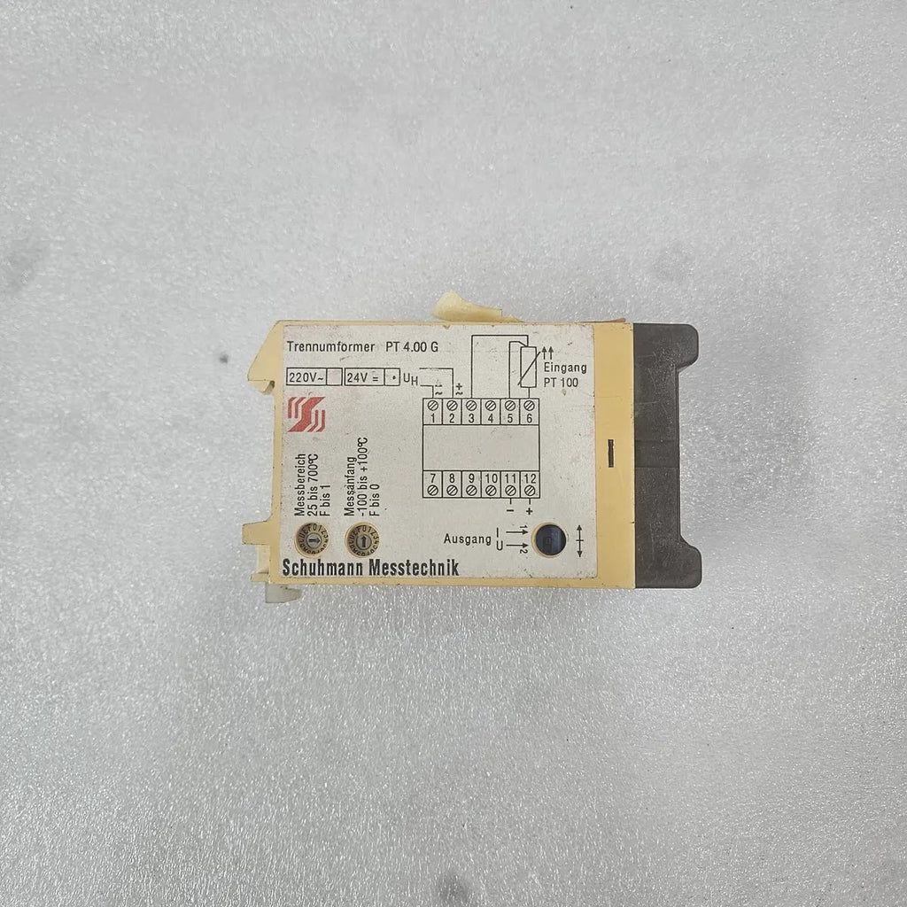 Schuhmann Messtechnik PT 4.00 G Trennumformer PT100 4-20mA