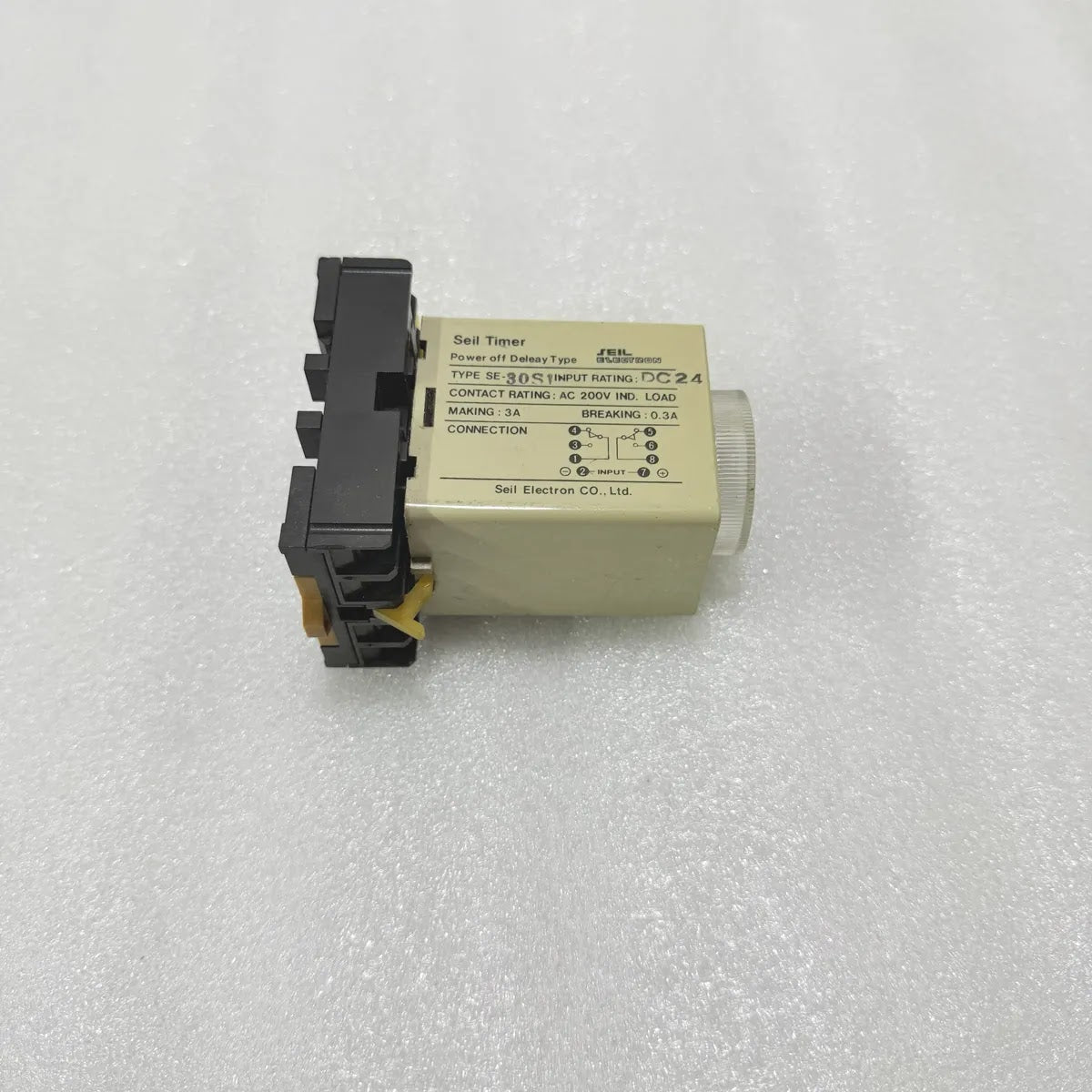 Seil SE-30S Power-Off Delay Timer DC24 Pre-Owned