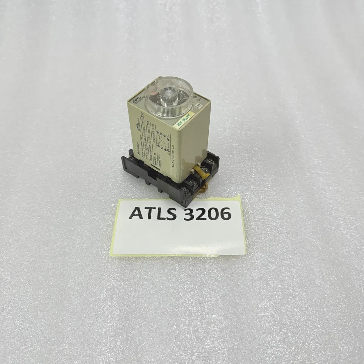 Seil SE-30S Power-Off Delay Timer DC24 Pre-Owned