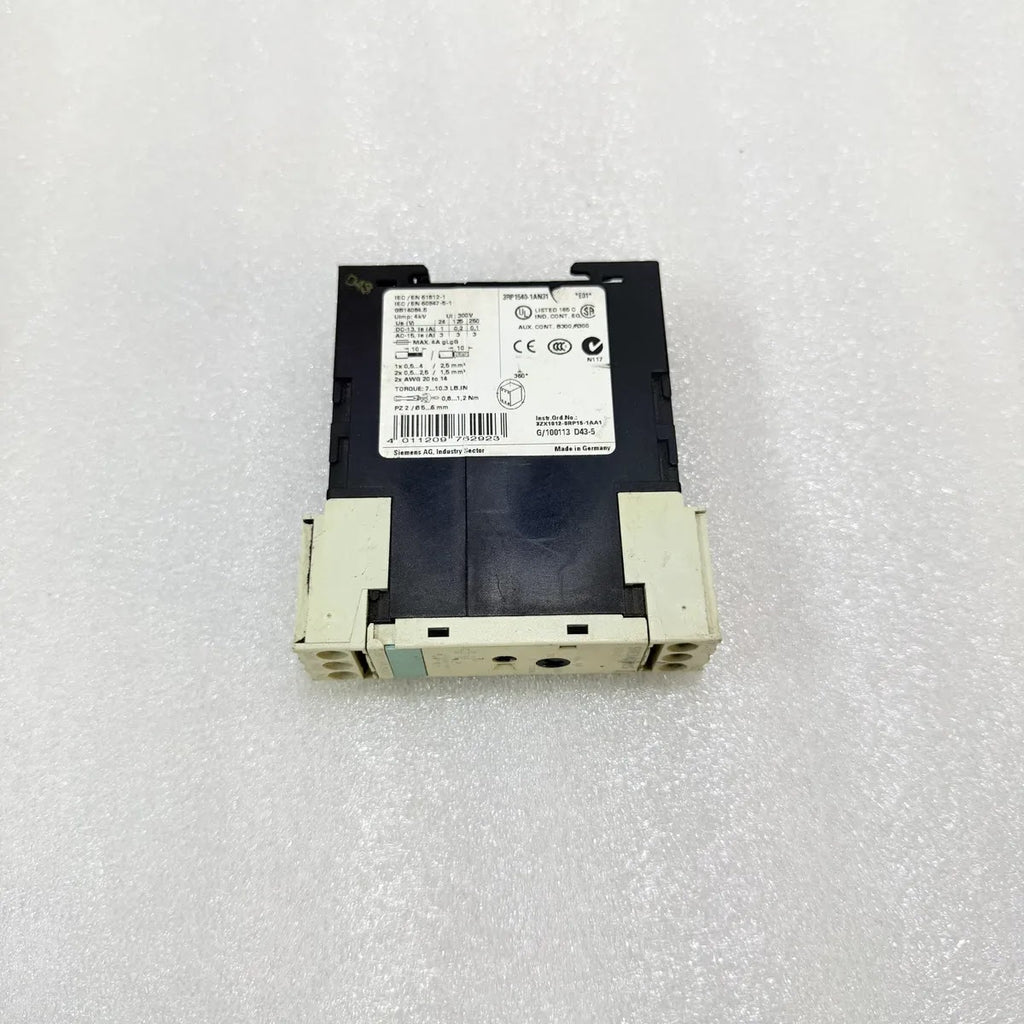 SIEMENS 3RP1540-1AN31 OFF-DELAY TIMING RELAY 200-240V