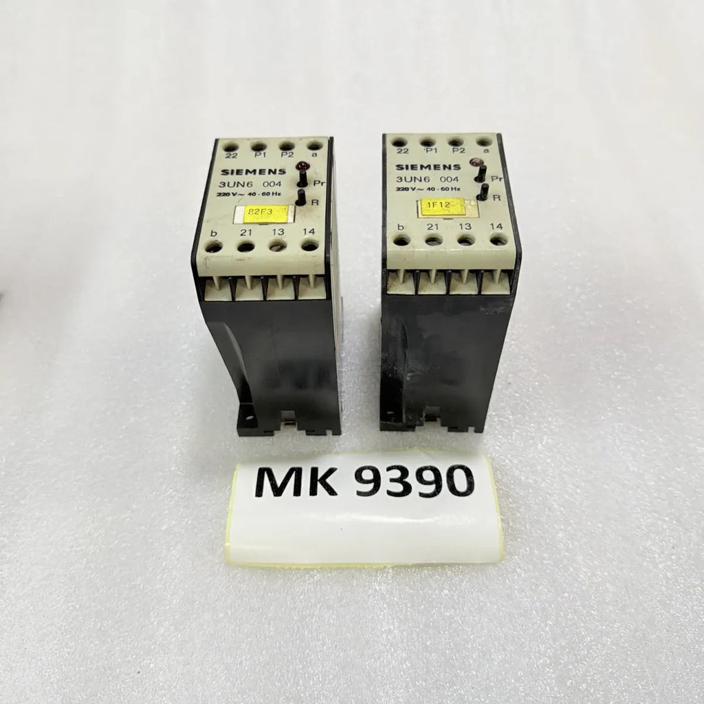 Siemens 3UN6 004 Thermistor Motor Protection Relay 220V PTC Input