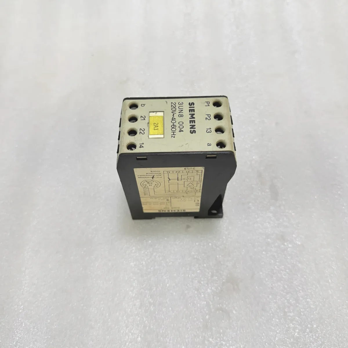 Siemens 3UN8004 PTC Thermistor Motor Protection Relay