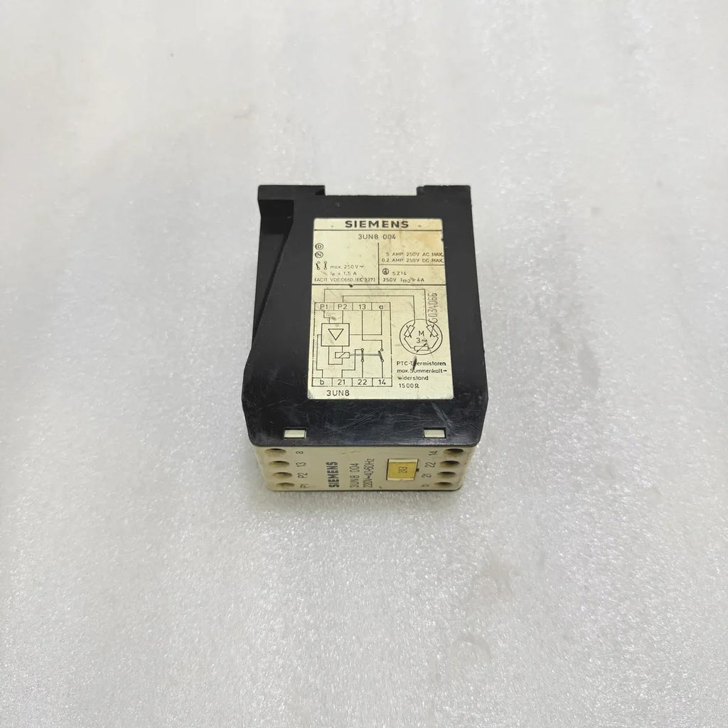Siemens 3UN8004 PTC Thermistor Motor Protection Relay