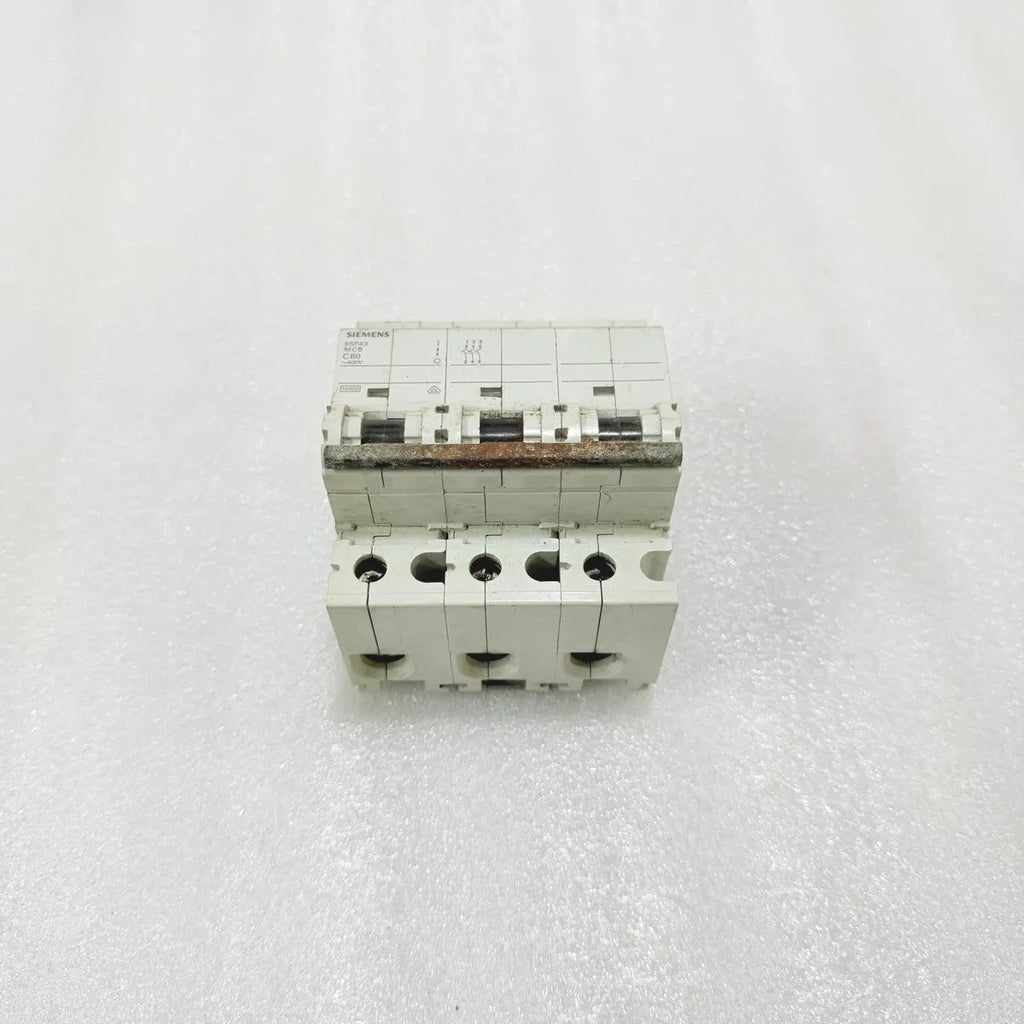 Siemens 5SP4380-7 3 Pole MCB C80 80A 10kA Pre-Owned