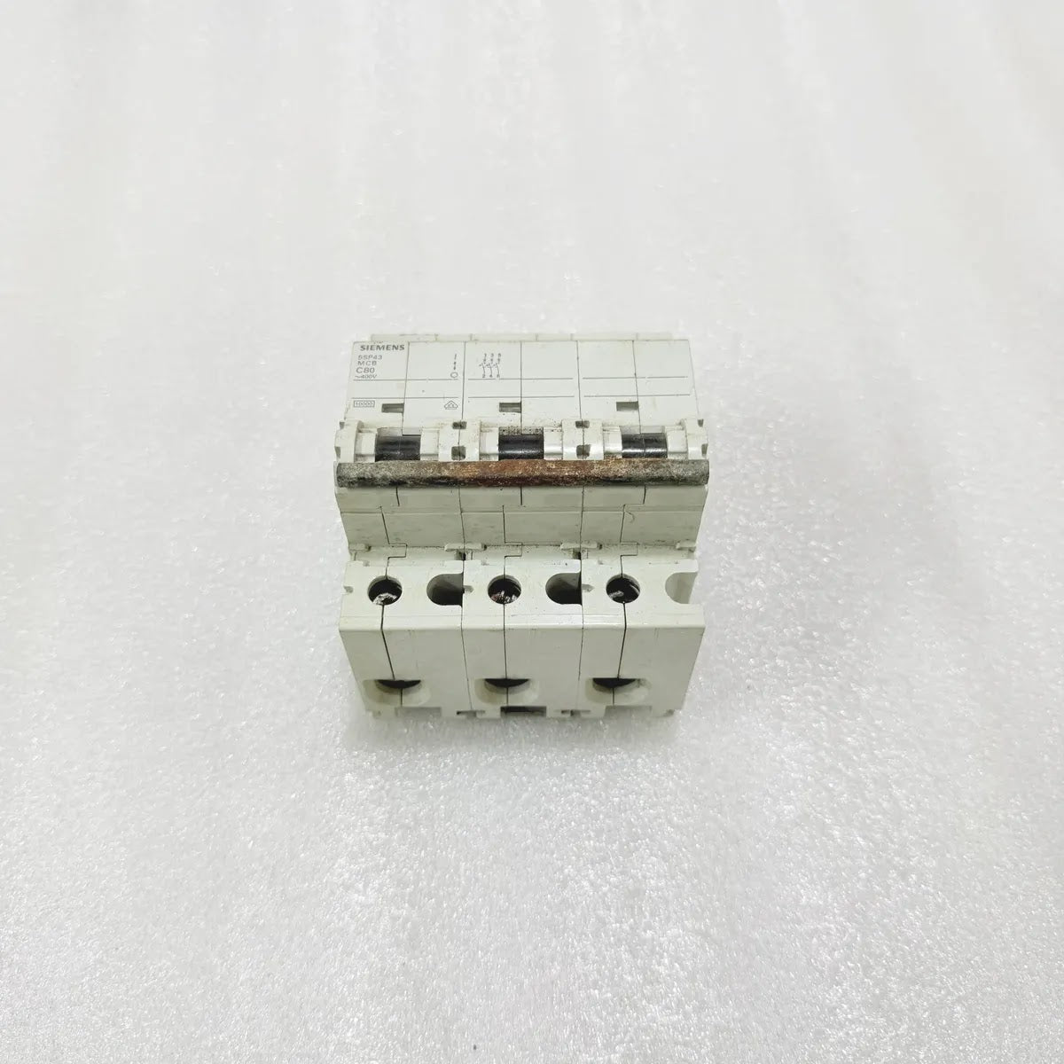 Siemens 5SP4380-7 3 Pole MCB C80 80A 10kA Pre-Owned