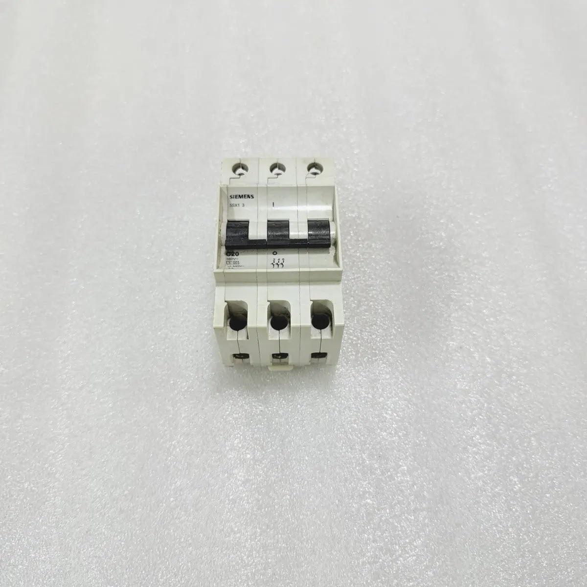 Siemens 5SX1 C20 3 Pole MCB 20A Pre-Owned