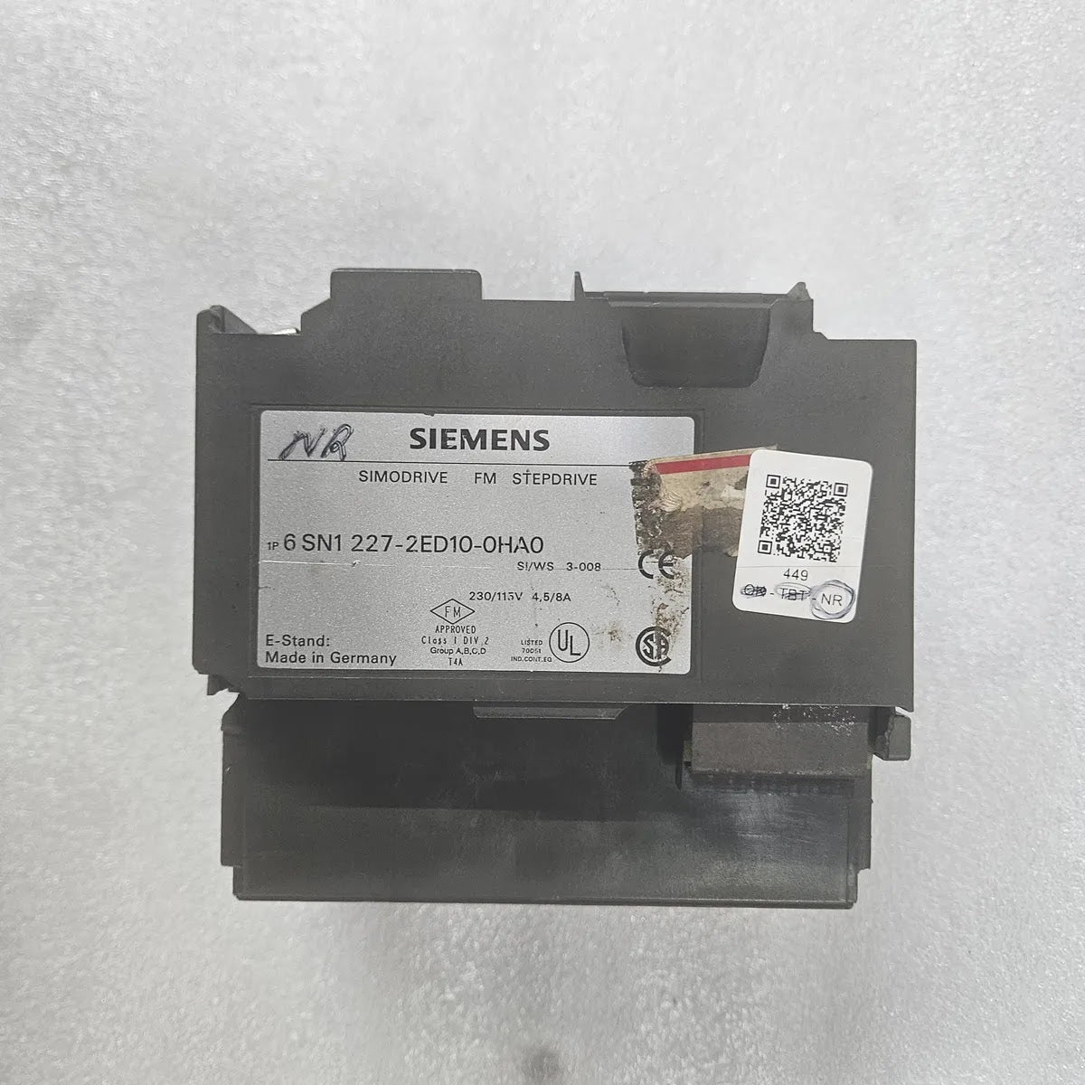 Siemens 6SN1 227-2ED10-0HA0 Simodrive FM Stepdrive 230/115V For - FOR PARTS