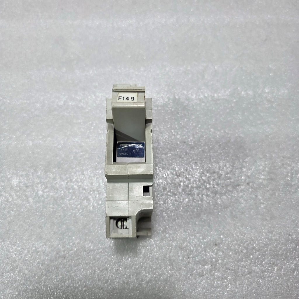 SOCOMEC RMS50 1P 50A 690V 14X51MM FUSE SWITCH DISCONNECTOR DIN RAIL