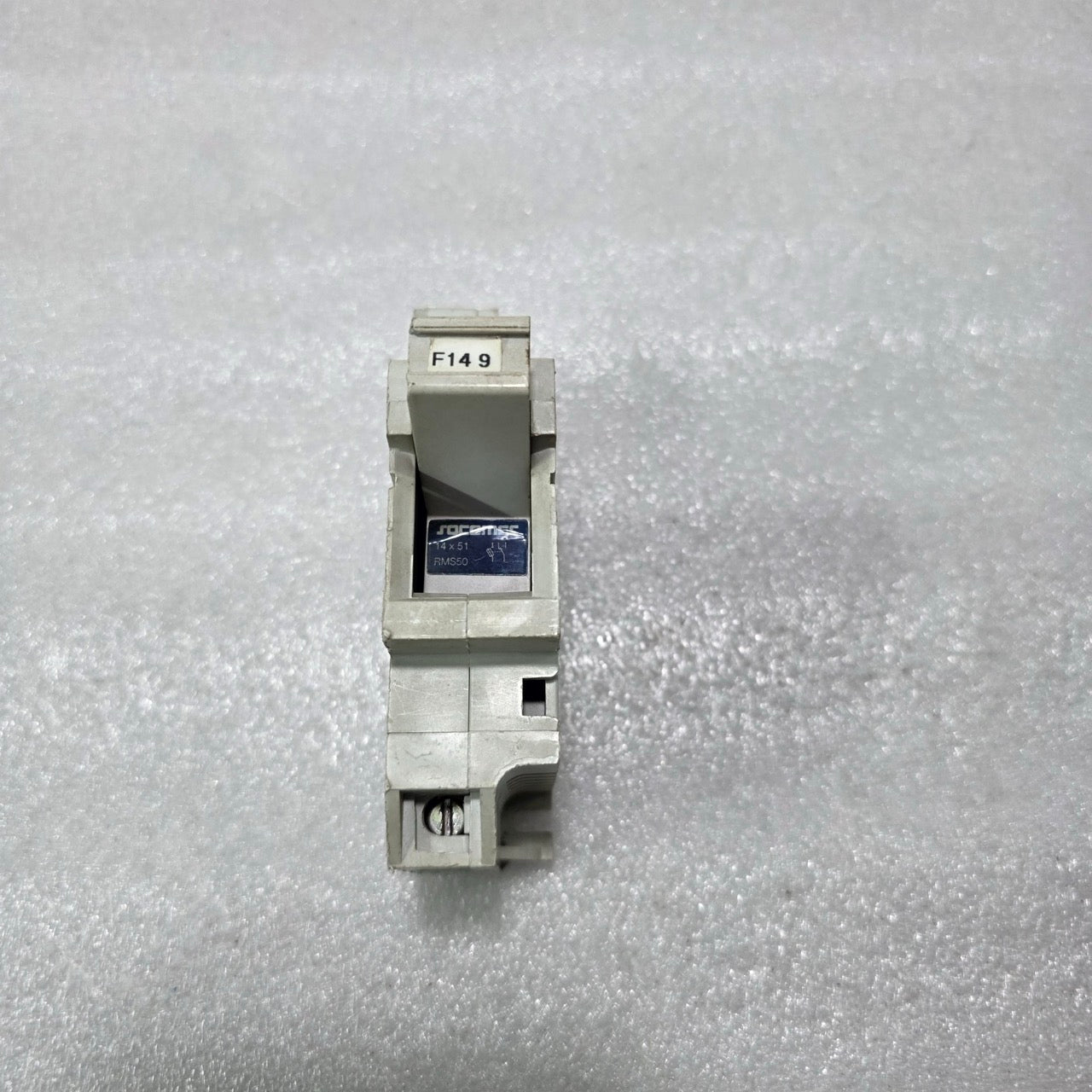 SOCOMEC RMS50 1P 50A 690V 14X51MM FUSE SWITCH DISCONNECTOR DIN RAIL