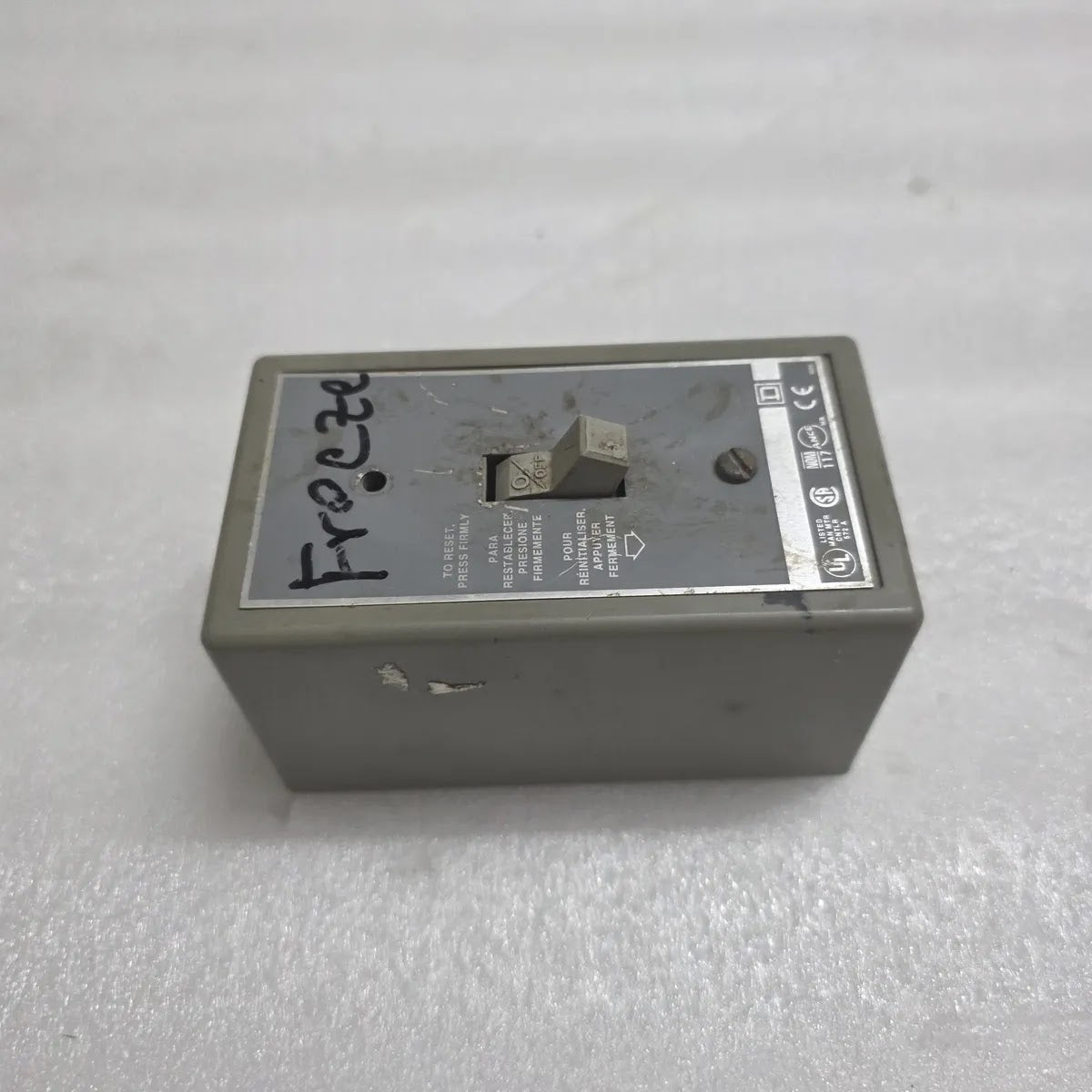 Square D Manual Motor Starter Controller Reset Button UL CSA Pre-Owned