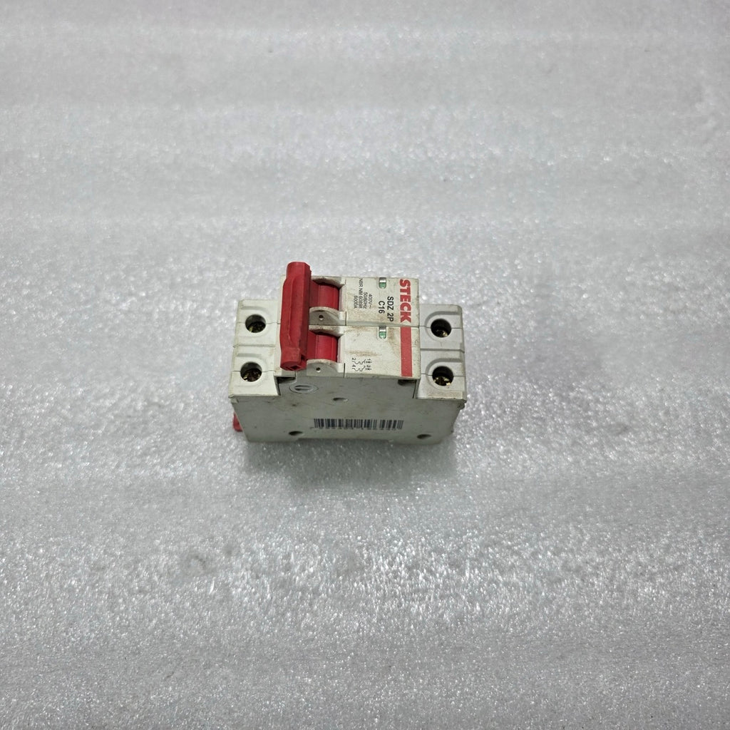 STECK SDZ 2P C16 2P 16A TYPE C 400V 6KA MCB MINIATURE CIRCUIT BREAKER