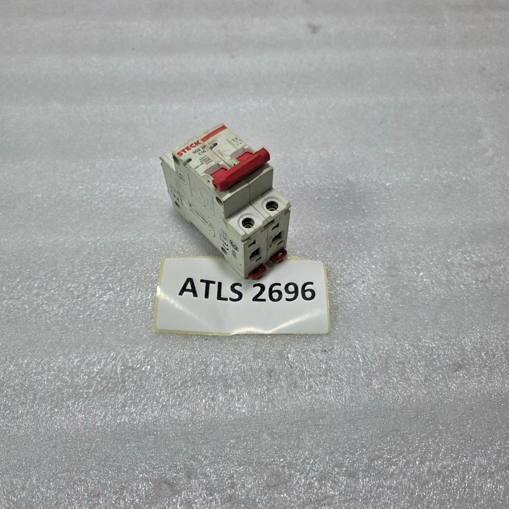 STECK SDZ 2P C16 2P 16A TYPE C 400V 6KA MCB MINIATURE CIRCUIT BREAKER