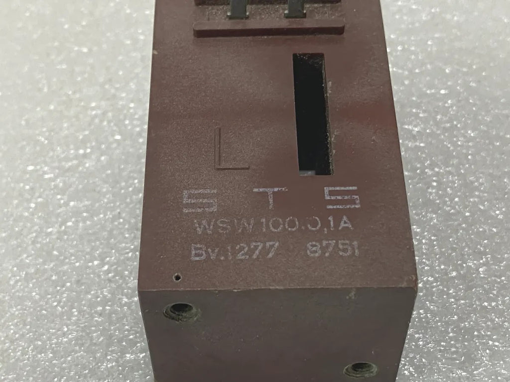 STS WSW100.0,1A Current Transformer Interposing CT Bv.1277 Pre-Owned
