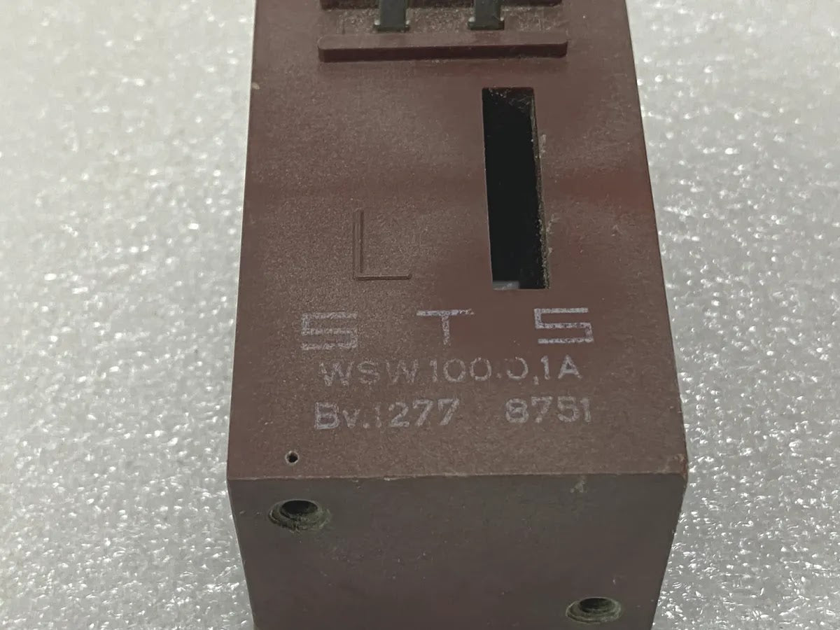 STS WSW100.0,1A Current Transformer Interposing CT Bv.1277 Pre-Owned