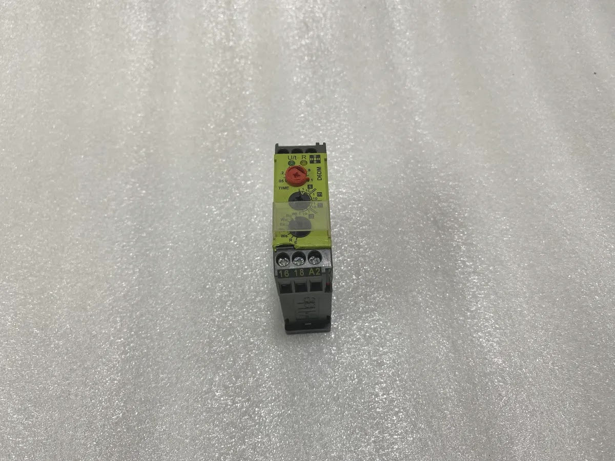 tele D6DM Multifunction Timer Relay 24-230V AC/DC 8 Function 8A 22.5mm Pre-Owned