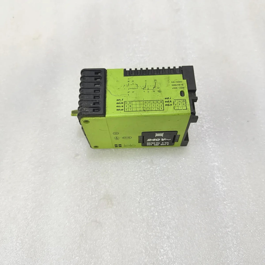 Tele ED.K Timer Relay 2-10 Sec 240V AC Coil