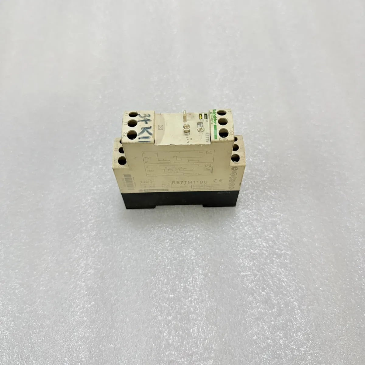 Telemecanique RE7TM11BU Timing Relay 0.05s-300h 110-240V AC/DC 1 C/O Pre-Owned