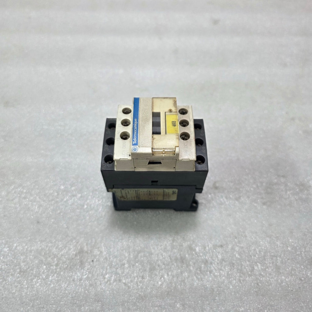 TELEMECANIQUE LC1D09BD CONTACTOR 24V DC COIL 25A 3P 1NO+1NC WITH LAD4TBDL SUPPRE