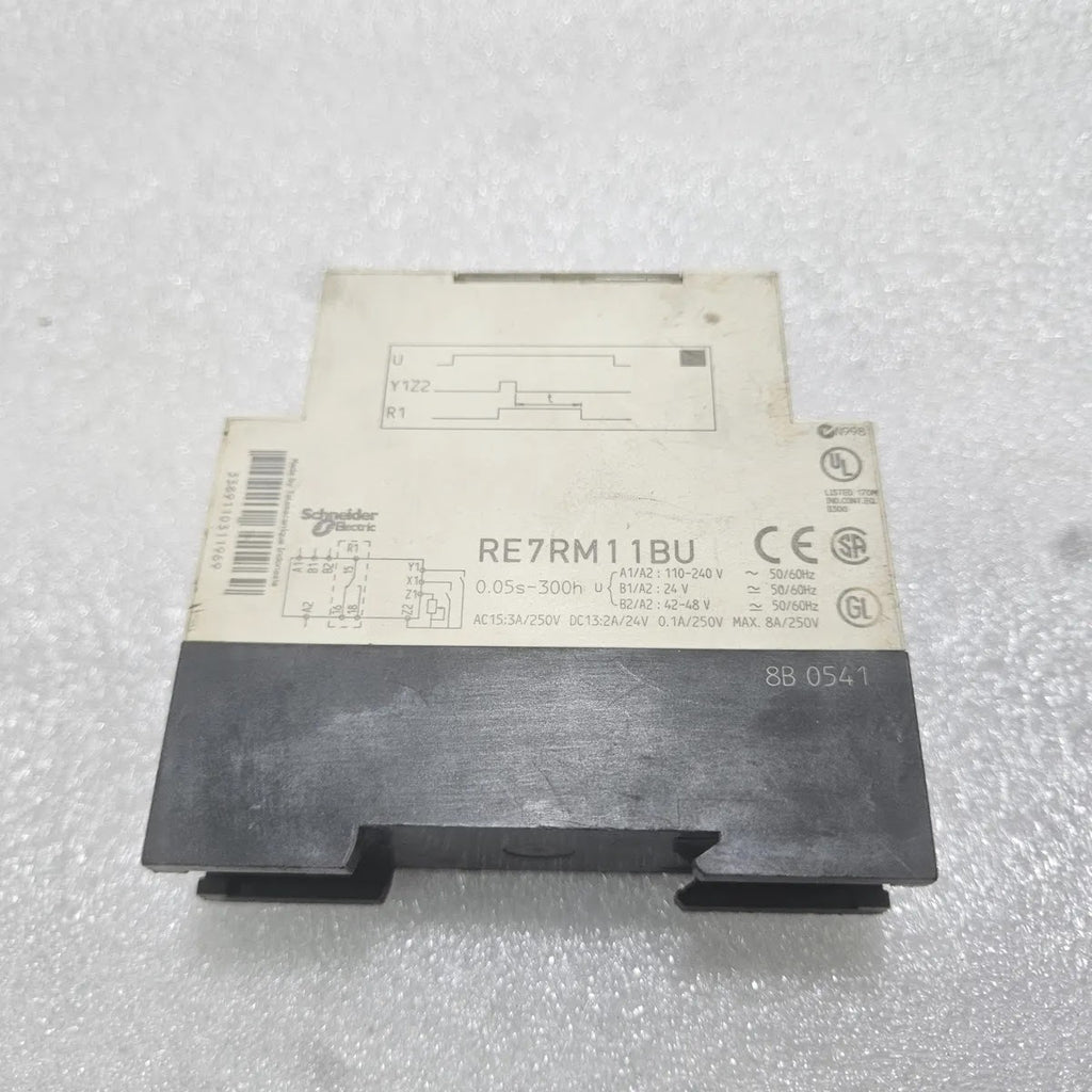 Telemecanique RE7RM11BU Timing Relay 0.05s-300h 24-240V