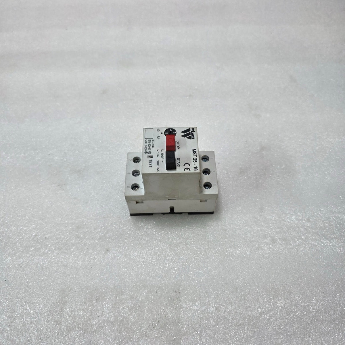 WIMEX MST 25-16 MOTOR STARTER OVERLOAD RELAY 10–16A | 400V AC | IEC 60947 THERMA