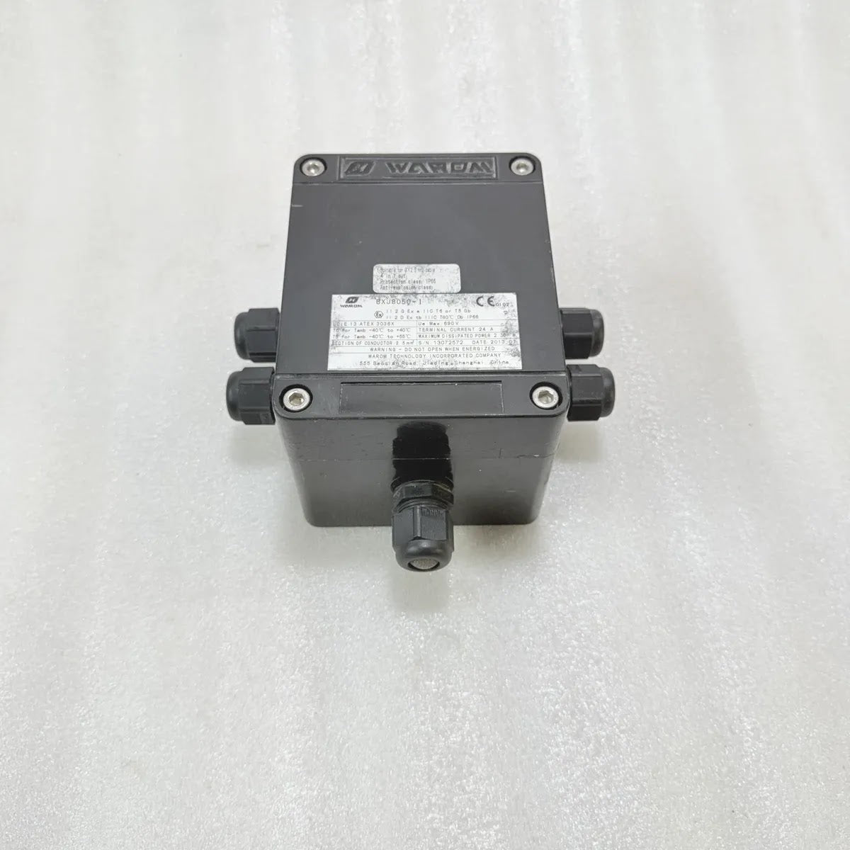 WAROM BXJ8050-1 Ex Junction Box ATEX IP66 690V Pre-Owned