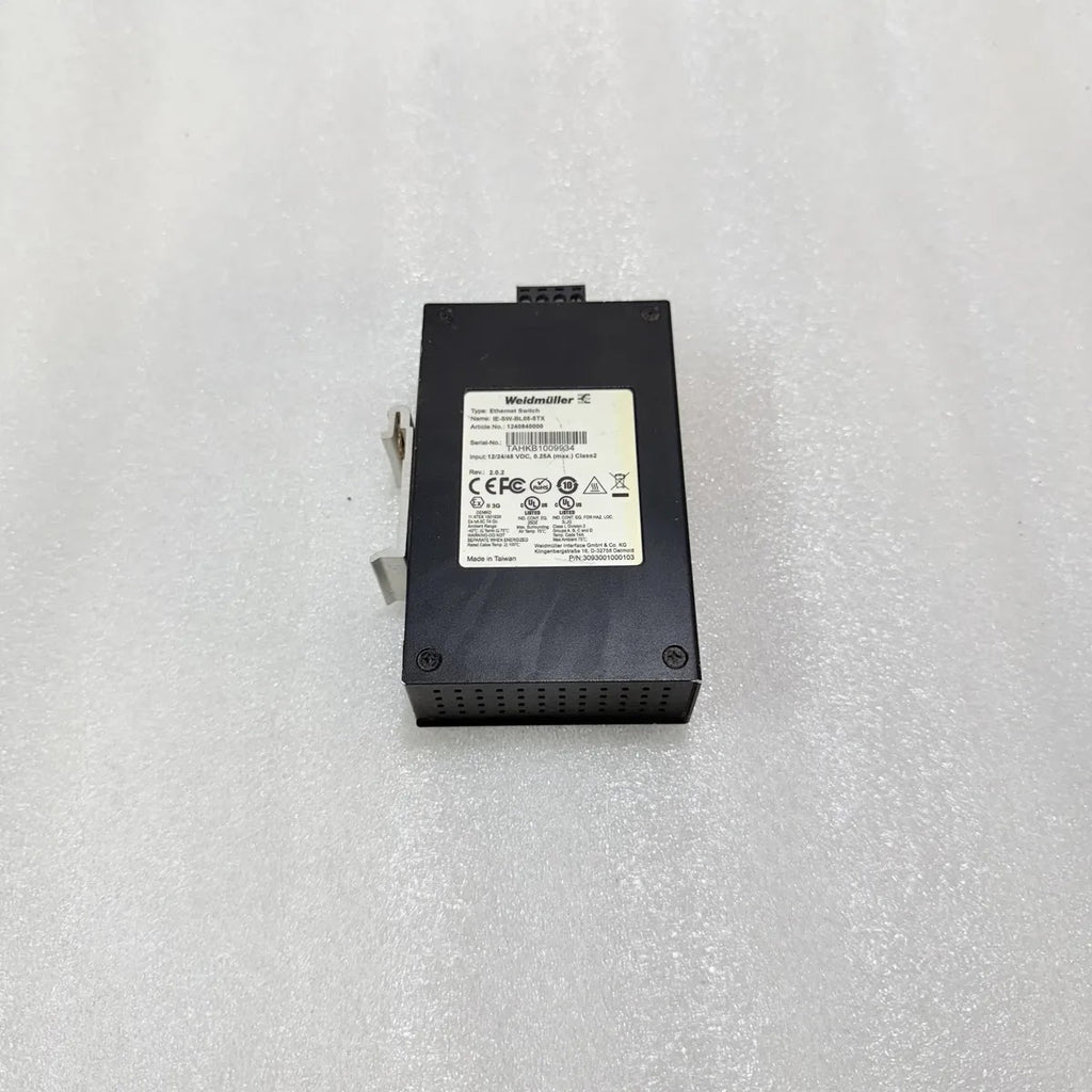 Weidmuller IE-SW-BL05-5TX 5-Port Industrial Ethernet Switch 1240840000 Pre-Owned