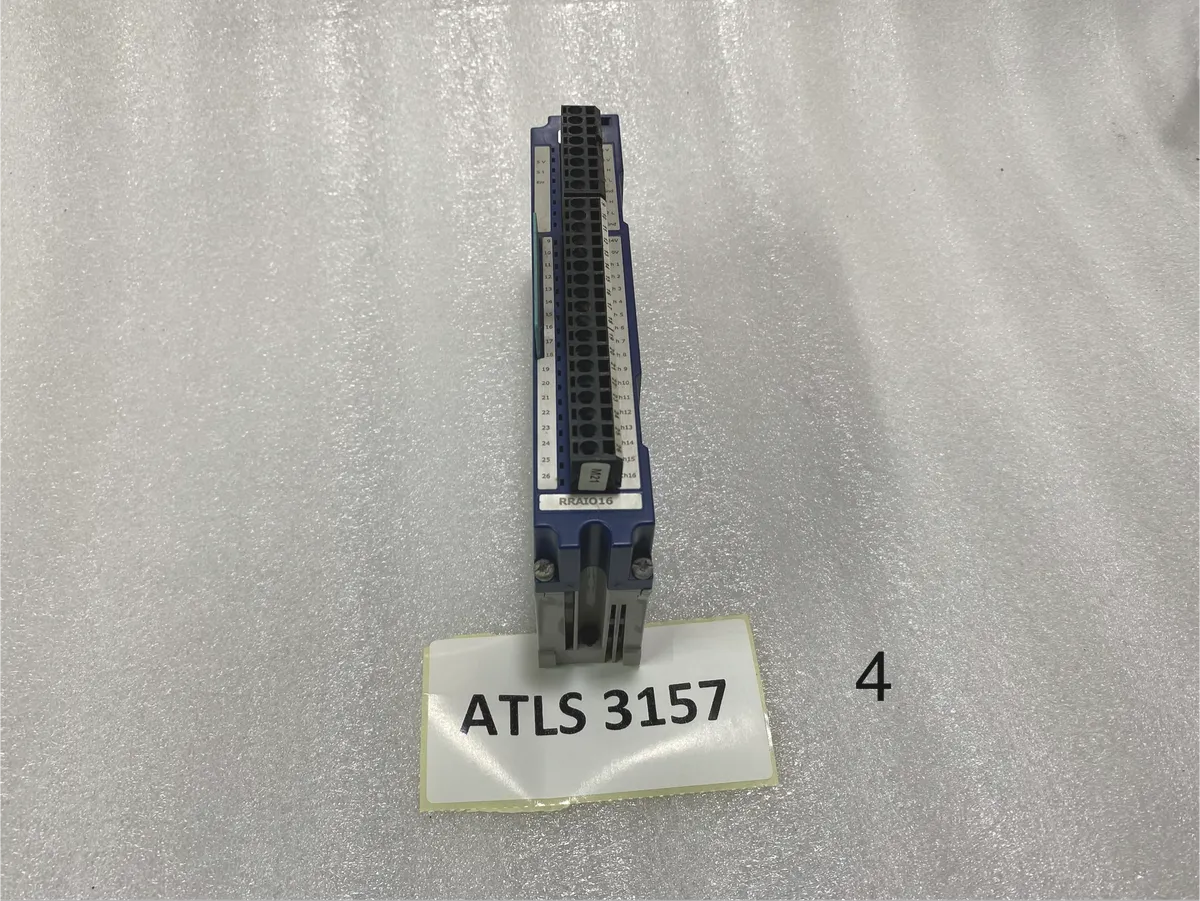 Rolls-Royce RRAIO16 Marine Automation Analog IO Module 24V DIN Rail Weidmuller