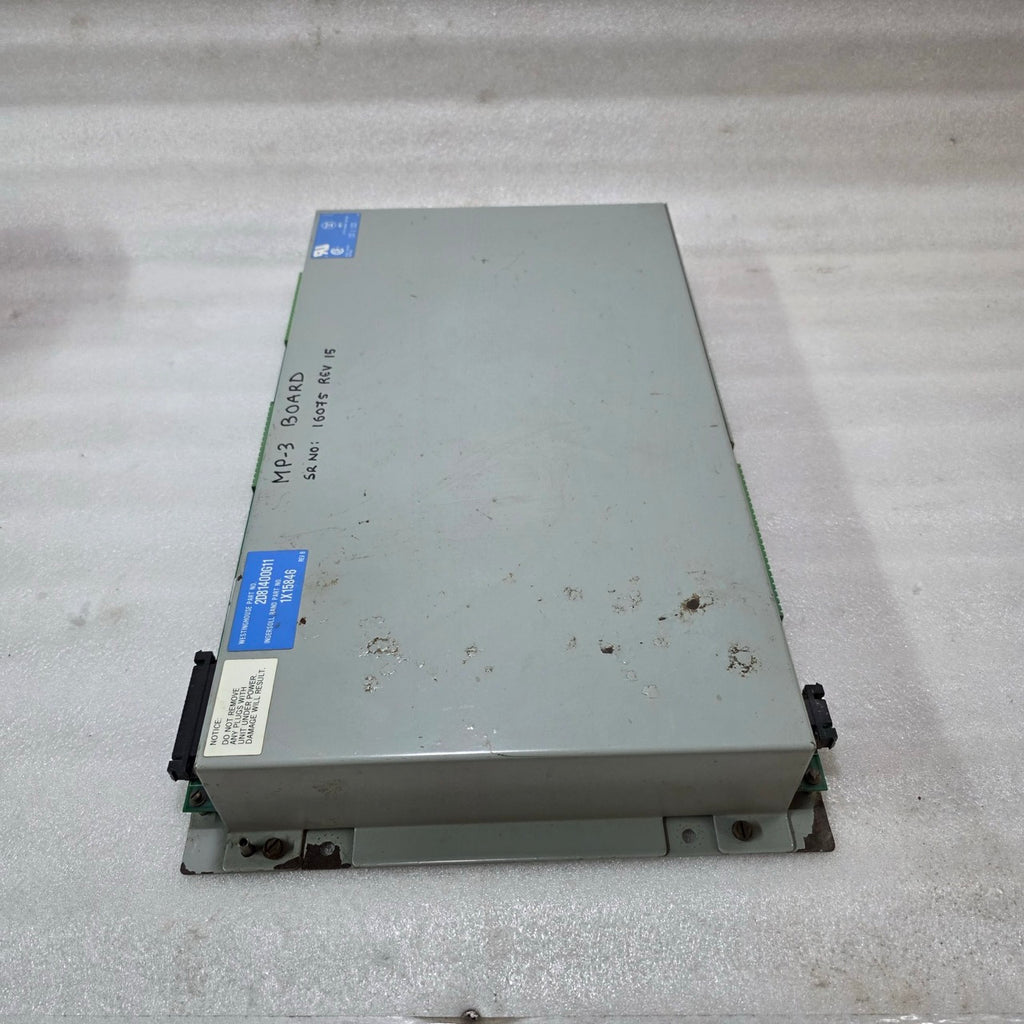 WESTINGHOUSE MP-3 MICROPROCESSOR CONTROL BOARD 2D81400G11 1X15846 REV B