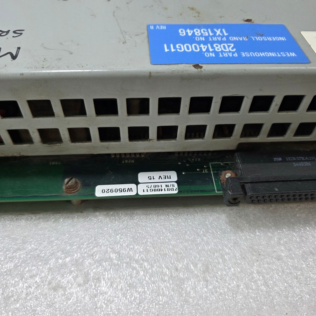 WESTINGHOUSE MP-3 MICROPROCESSOR CONTROL BOARD 2D81400G11 1X15846 REV B