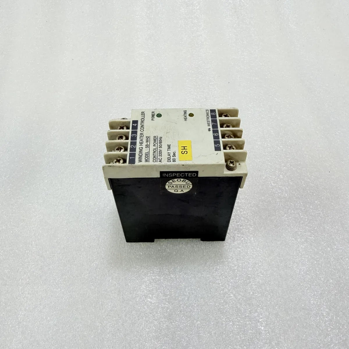 Westronics SB-WH2 Winding Heater Controller AC 220V 50/60Hz 60s Delay Pre-Owned