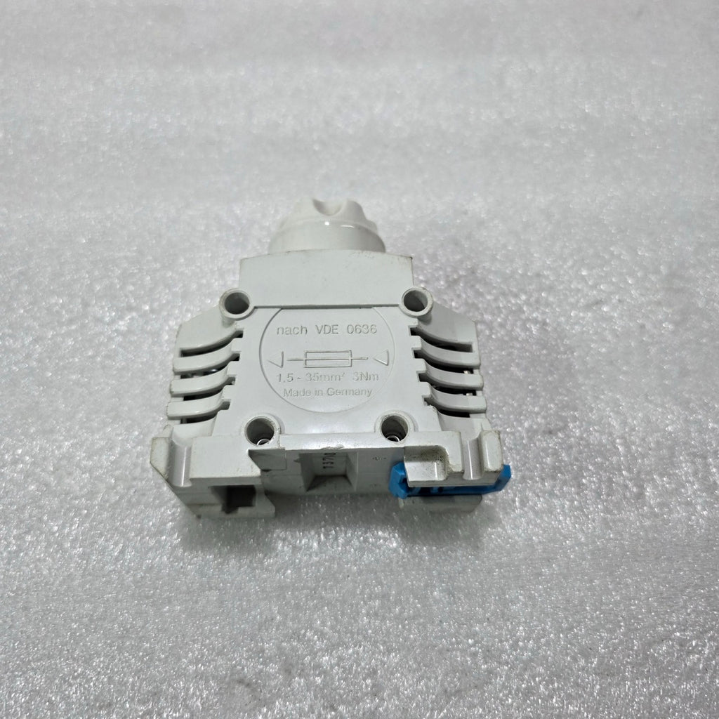 WÖHNER 25A 500V NEOZED DIN RAIL FUSE HOLDER BASE VDE0636 MADE IN GERMANY