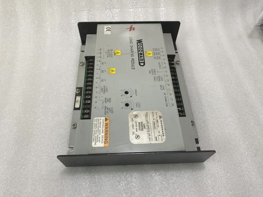 Woodward 9907-173 Load Sharing Module 128V Generator Control Rev B Pre-Owned