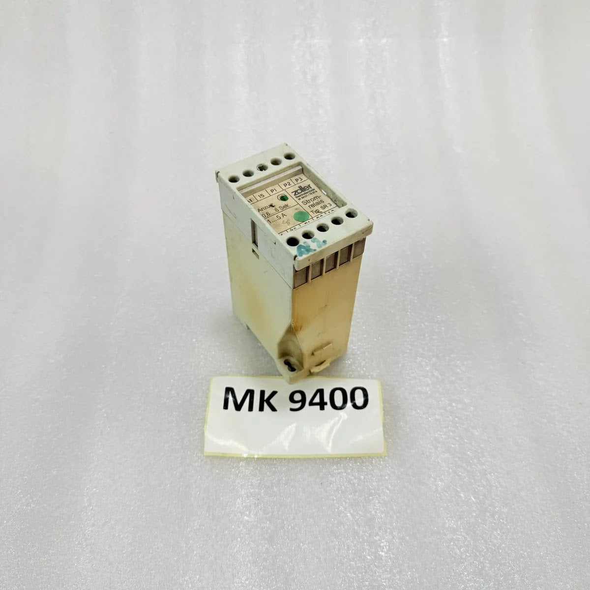 Zoller Stromrelais SR3 Current Monitoring Relay 1-5A DIN Rail Pre-Owned